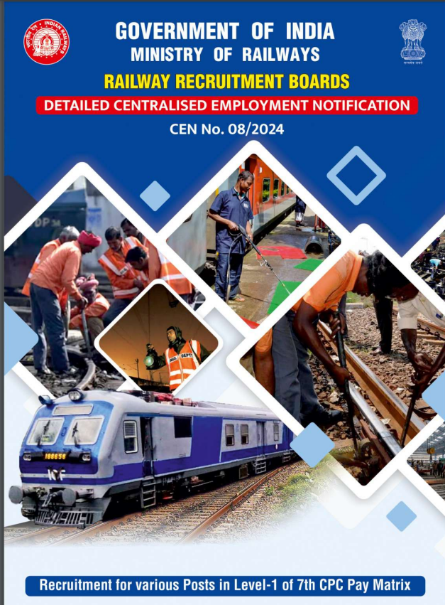 RRB Group D Recruitment Notification 2025 OUT: 32,438 Vacancies Notified, Apply Online at rrbapply.gov.in